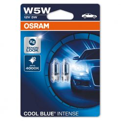 Osram Cool Blue Intense W5W W2,1x9,5d 12V 5W (2825HCBI-02B)