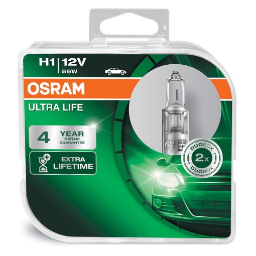 Osram Ultra life H1 64150ULT-HCB 12V 55W 2ks/balenie