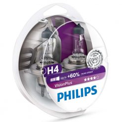 Philips VisionPlus H4 12V 55W +60% Box