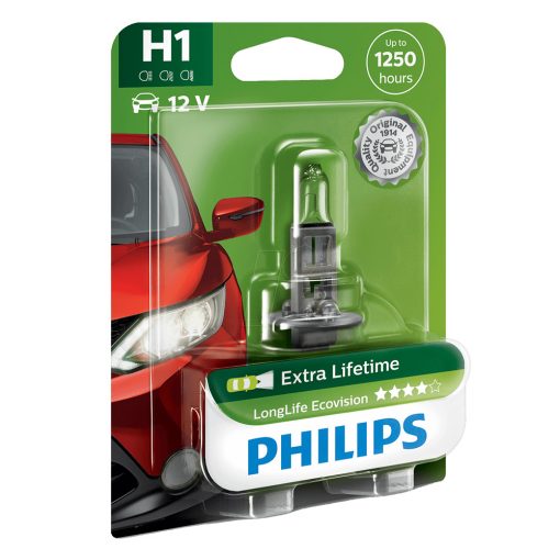 Philips H1 Long Life EcoVision 12V 55W - blister 1ks