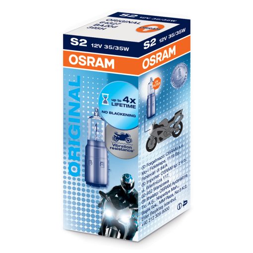 OSRAM ORIGINAL S2 64327 12V 35/35w Ba20d 3200K