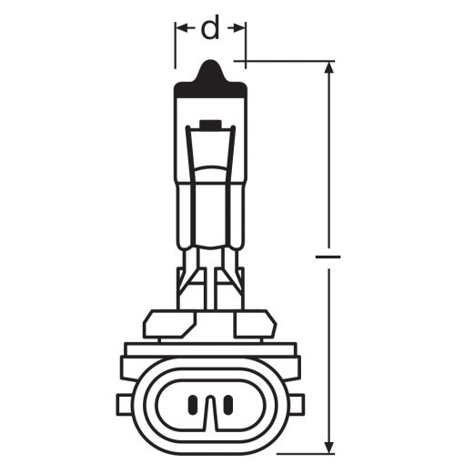 OSRAM ORIGINAL LINE 881 H27/2 12V 27W - Image 4