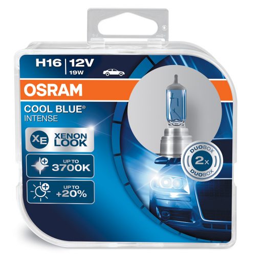 Osram Cool Blue Intense H16 12V 19W Duo-Box