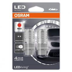 Osram LEDriving Standard 3547R-02B W2,5x16q P27/7W RED 2ks/blister