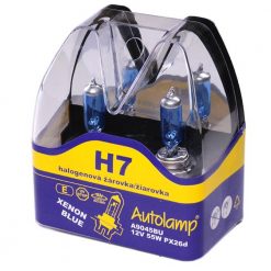 ŽIAROVKA AUTOLAMP H7 12V 100W BLUE 2KS/BALENIE