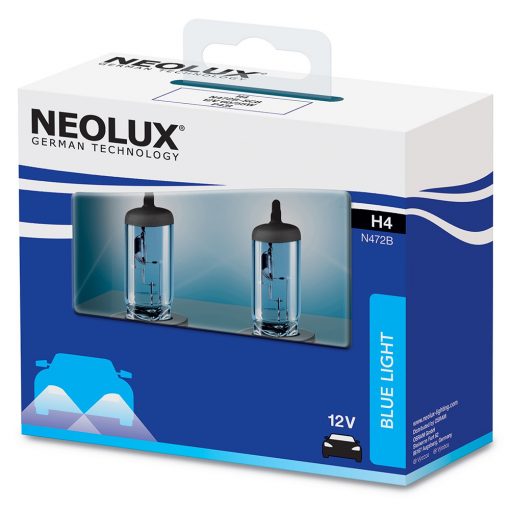 NEOLUX BLUE LIGHT H4 N472B-2SCB 12V 60/55W 2KS/BALENIE