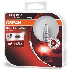 Osram Night Breaker Silver H1 +100% 2ks/balenie