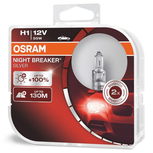 Osram Night Breaker Silver H1 +100% 2ks/balenie