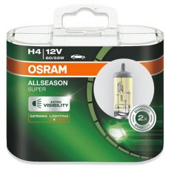 OSRAM ALLSEASON SUPER 64193ALS H4 12V 55/60W +30% - 2KS/BALENIE