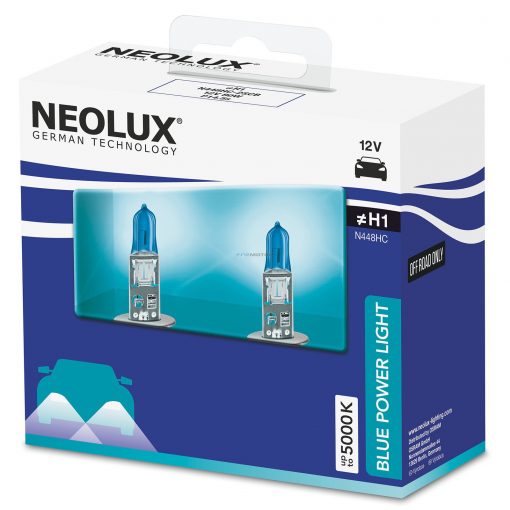 NEOLUX BLUE POWER LIGHT N448HC-2SCB H1 12V 80W DUO BOX