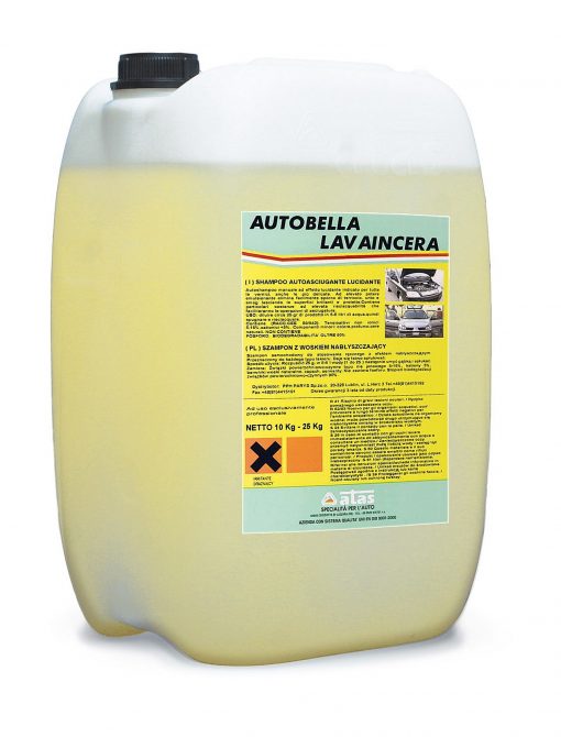 AUTOBELLA  Lavaincera - autošampón s voskom 10L