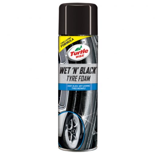 Turtle  Wax WET ‘N’ BLACK™ Tyre Foam - Pena na pneumatiky 500ml