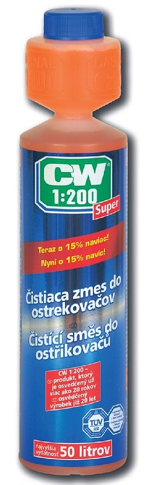 CW 1:200 Super – zmes do ostrekovačov 250ml