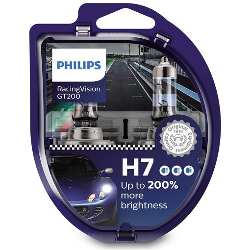 Philips RacingVision H7 GT200 +200% 12972RGTS2 2ks/balenie - Image 2