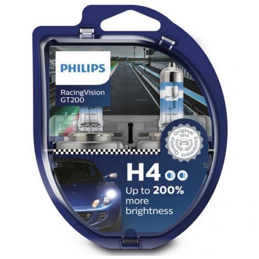 Philips RacingVision GT200 H4 12342RGTS2 12V 60/55W - 2ks/balenie - Image 2
