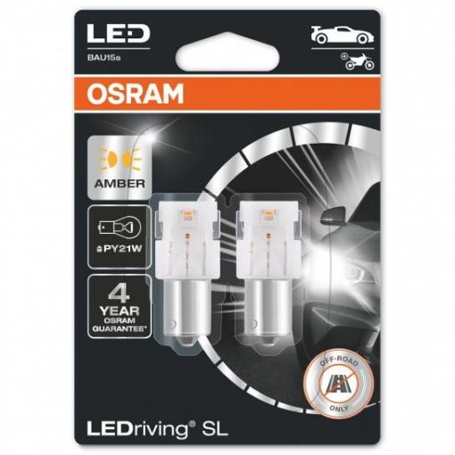 OSRAM LEDRIVING SL 7507DYP-02B PY21W 12V 1,3W 2KS/BLISTER