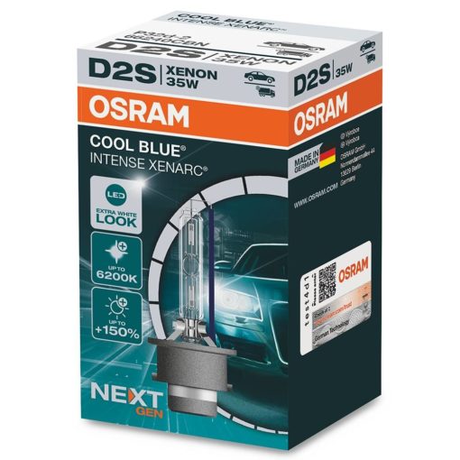OSRAM XENARC COOL BLUE INTENSE NEXTGEN D2S +150% XENON