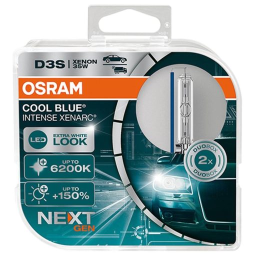 OSRAM XENARC COOL BLUE INTENSE NEXTGEN D3S +150% XENON 2KSBALENIE