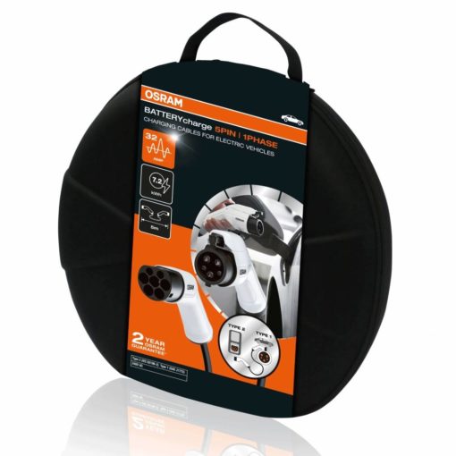 OSRAM DOBÍJACIE KÁBLE PRE ELEKTROMOBILY OCC13205 BATTERYCHARGE 5PIN 1PHASE 32 A - Image 3